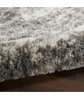 Nourison Dreamy Shag Area Rug DRS04 Charcoal Grey