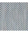 Nourison Courtyard Area Rug COU01 Ivory Blue 3' x 5'