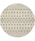 Nourison Grafix Round Area Rug GRF37-Ivory/Grey