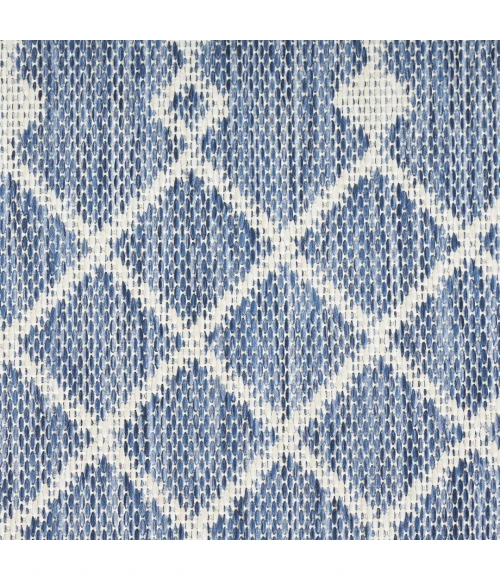 Nourison Positano Navy Blue POS02 10ft. Round Rug