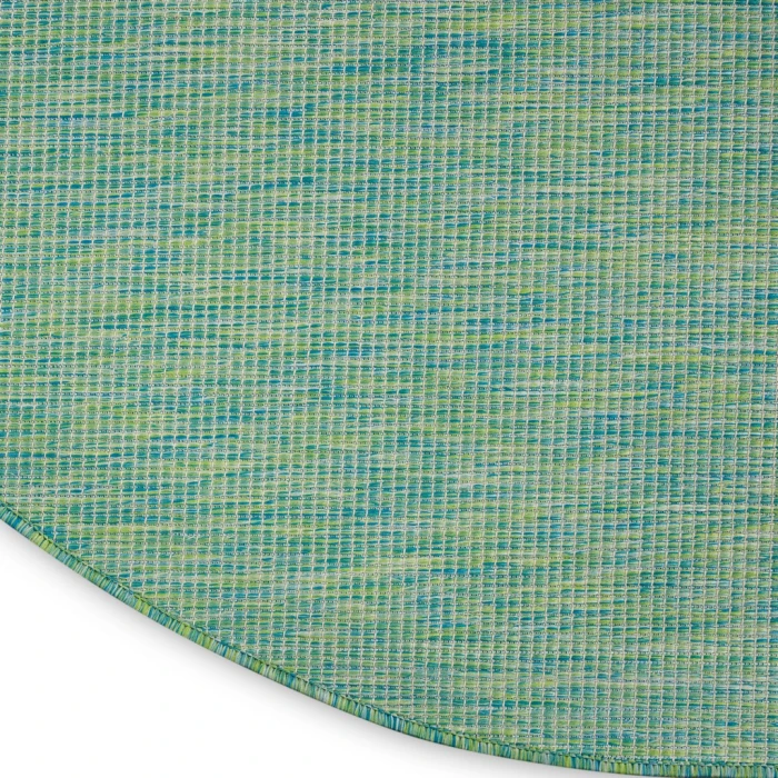 Nourison Positano Round Area Rug POS01-Blue/Green