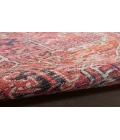 Nicole Curtis Machine Washable Series 1 Brick SR102 7 ft. 10 in. Round Rug