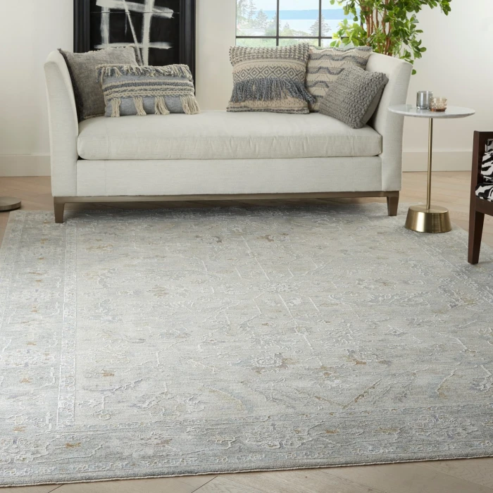 Nourison Infinite Lt Grey IFT01 9 ft. X 13 ft. Rect. Rug