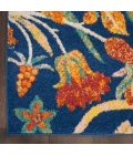 Nourison Allur Area Rug ALR09-Navy Multicolor