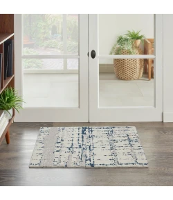 Nourison Home Twilight TWI10 Ivory/Navy 2 ft. X 3 ft. Area Rug
