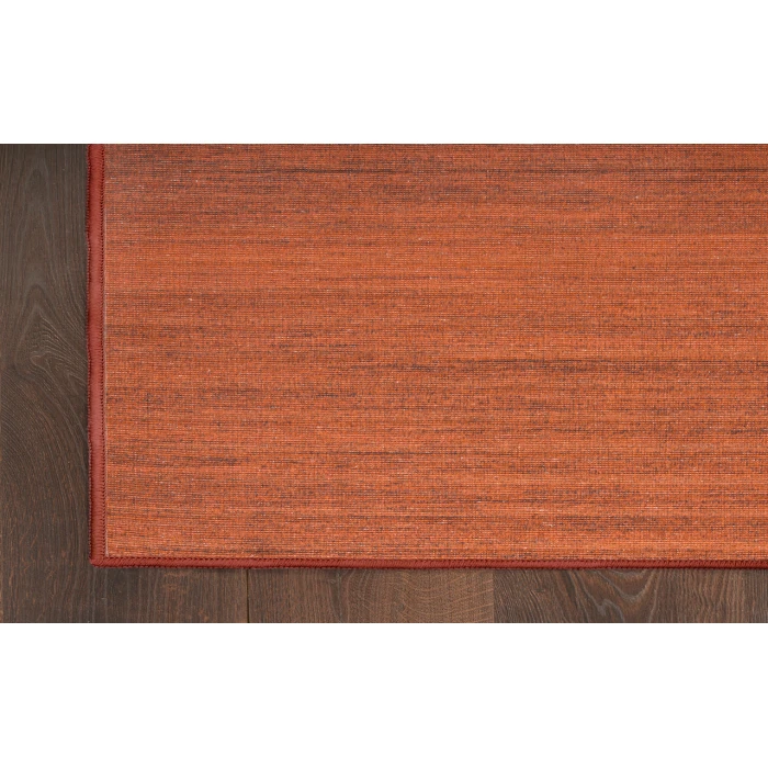 Nourison Washable Essentials Brick WAE01 4 ft. X 6 ft. Rectangle Rug