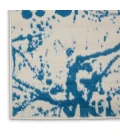 Nourison Jubilant Area Rug JUB12-Ivory/Blue