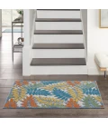 Nourison Aloha Area Rug ALH18 Ivory/Multi 2'8" x 4'