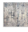 Calvin Klein Infinity Area Rug IFN04 Ivory Grey Blue