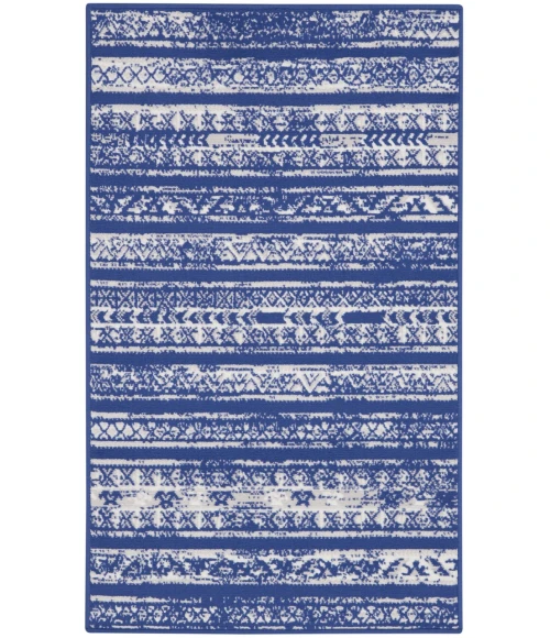 Nourison Whimsicle Area Rug WHS16-Navy Ivory