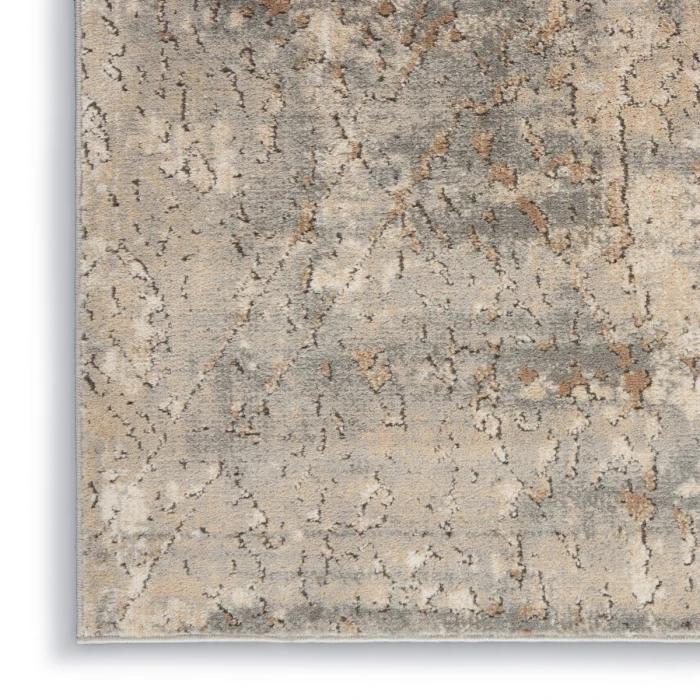 Nourison Quarry Beige Grey QUA03 2 ft. X 4 ft. Rect. Rug