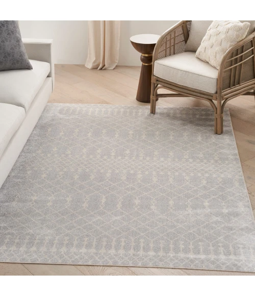 Nourison Astra Machine Washable Area Rug ASW10 Grey