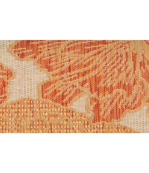 Nourison Garden Oasis Coral GOA04 6 ft. X 9 ft. Rectangle Rug