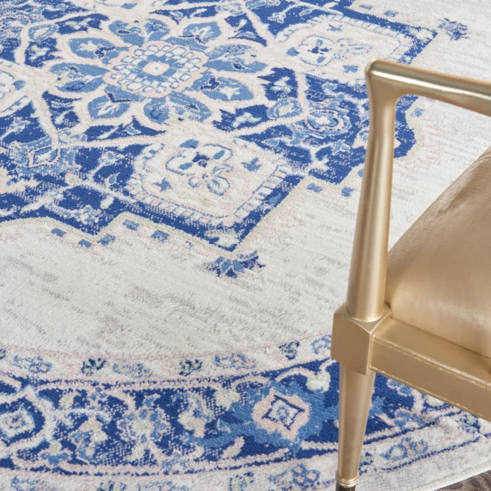 Nourison Whimsicle Area Rug WHS03-Ivory Blue