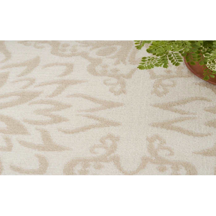 Nourison Jubilant Ivory Beige JUB06 7 ft. X 10 ft. Rectangle Rug