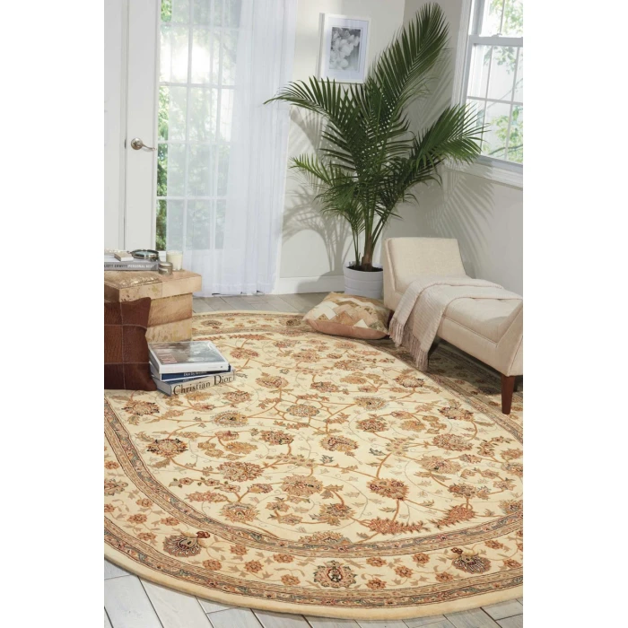 Nourison 2000 Round Area Rug 2023-Ivory