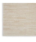 Nourison Essentials Ivory Beige Area Rug NRE01-Ivory Beige