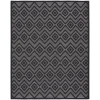 Nourison Home Versatile NRV01 Charcoal Black 9 ft. X 12 ft. Area Rug