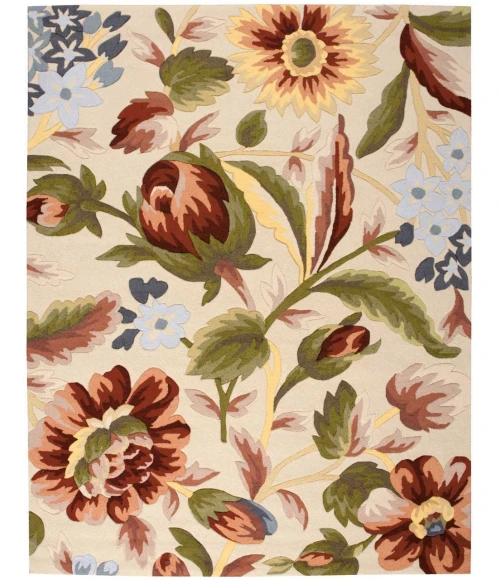 Nourison Fantasy Area Rug FA23-Ivory