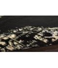 Nourison Grafix Black GRF14 2 ft. X 6 ft. Rectangle Rug