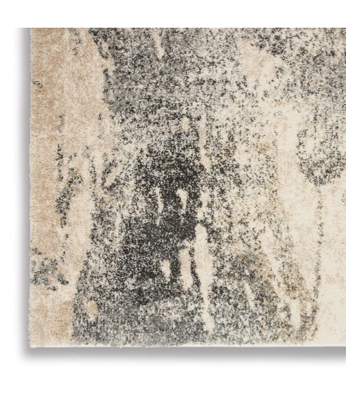 Nourison Fusion Area Rug FSS16-Cream Grey