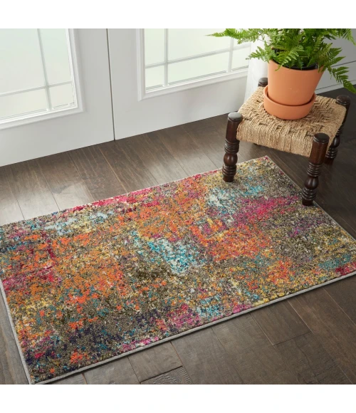 Nourison Celestial Area Rug CES14-Sunset