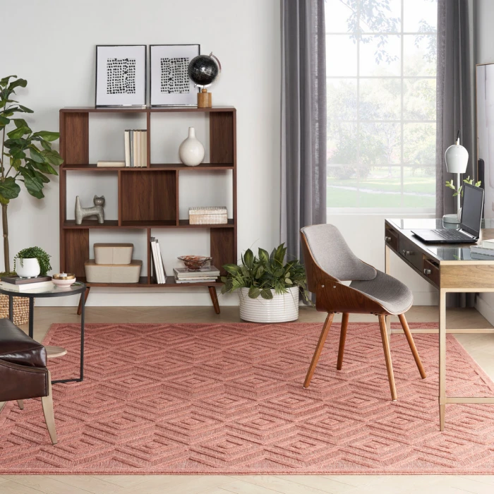 Nourison Versatile Area Rug NRV01 Coral/Orange