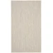 Nourison Home Courtyard COU01 Ivory Silver 3 ft. X 5 ft. Area Rug