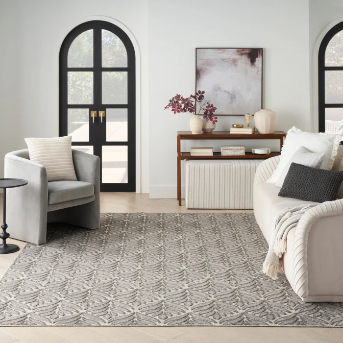 Nourison Aloha Area Rug ALH35 Charcoal
