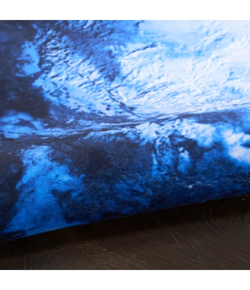 Nourison Home Imagination Blue IMA10 5 ft. Round Rug