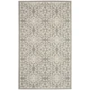 Nourison Home Jubilant JUB06 Ivory Grey 3 ft. X 5 ft. Area Rug