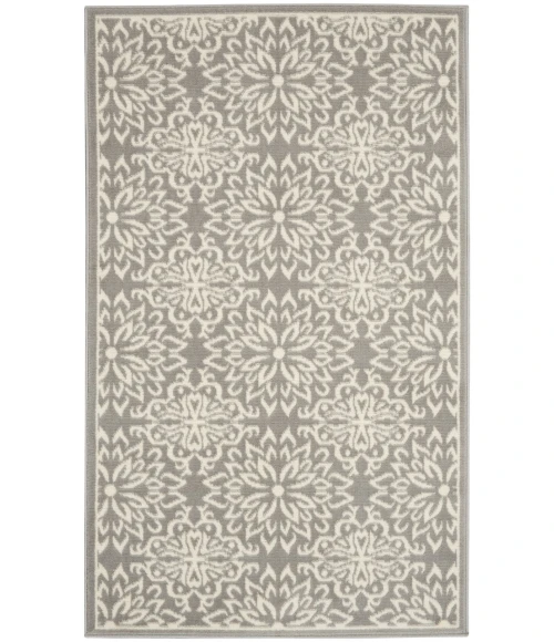 Nourison Jubilant Area Rug JUB06-Ivory/Grey