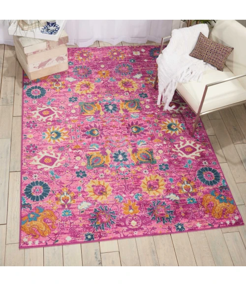 Nourison Passion Area Rug PSN01-Fuchsia