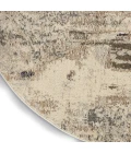 Nourison Celestial Round Area Rug CES02-Ivory/Grey