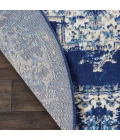 Nourison Grafix Area Rug GRF14-Navy Blue