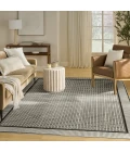 Nourison Nordic Ivory Grey NRC03 9ft. x 12ft. Rect. Rug