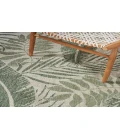 Nourison Garden Oasis Ivory Green GOA02 3 ft. X 5 ft. Rectangle Rug