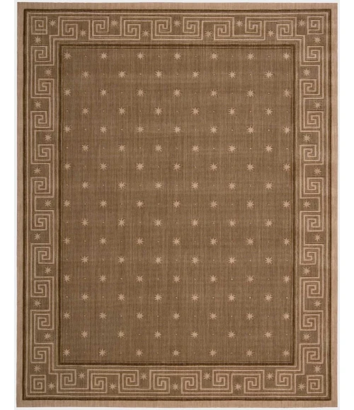 Nourison Home Cosmopolitan Brown CS95 7ft.6in. x 9ft.6in. Rect. Rug