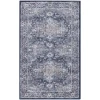 Nourison Home New Concept Washables SR101 Ivory Navy 2 ft. X 3 ft. 9 in. Area Rug