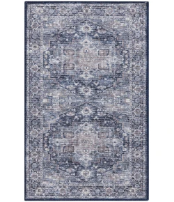 Nourison Home New Concept Washables SR101 Ivory Navy 2 ft. X 3 ft. 9 in. Area Rug
