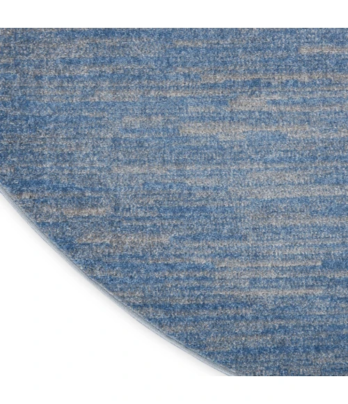 Nourison Essentials Area Rug NRE01-Blue/Grey