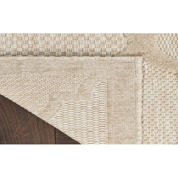 Nourison Easy Care Cream NES01 9 ft. X 12 ft. Rectangle Rug