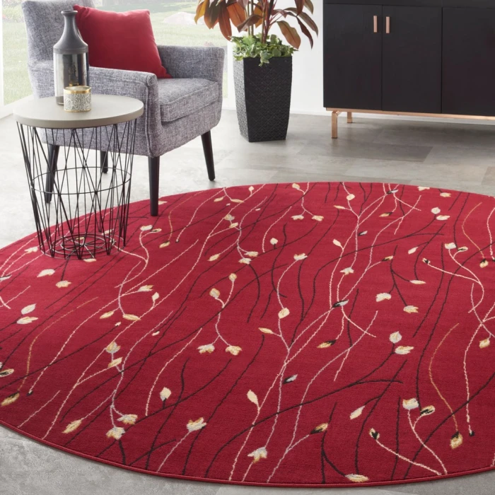 Nourison Grafix Area Rug GRF15-Red
