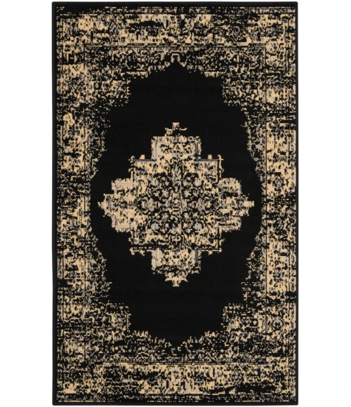 Nourison Grafix Area Rug GRF14-Black