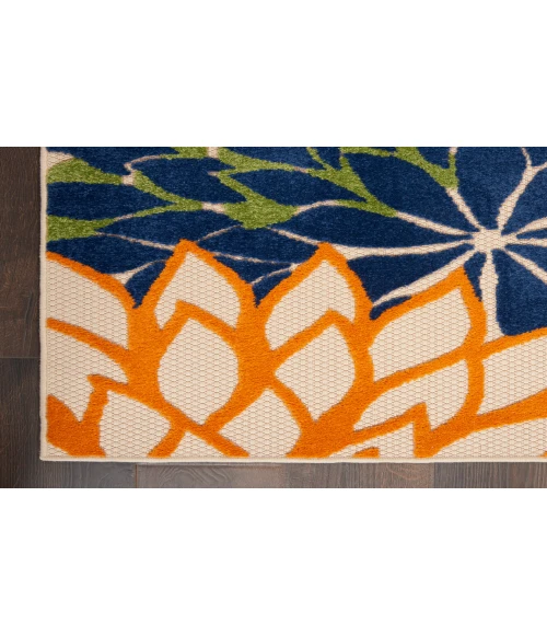 Nourison Aloha Multicolor ALH05 3 ft. 6 in. X 5 ft. 6 in. Rectangle Rug