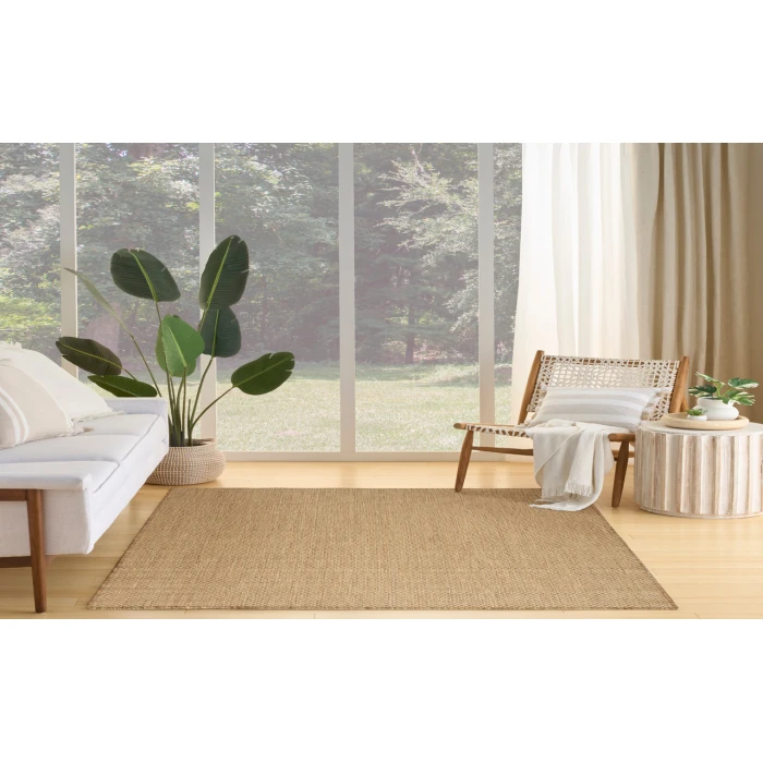 Nourison Courtyard Jute COU01 4 ft. X 6 ft. Rectangle Rug