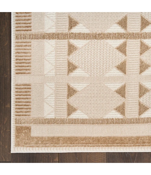 Nourison Home Nordic Taupe NRC06 2 ft. X 6 ft. Rectangle Rug