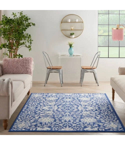 Nourison Whimsicle Area Rug WHS10-Navy Multicolor