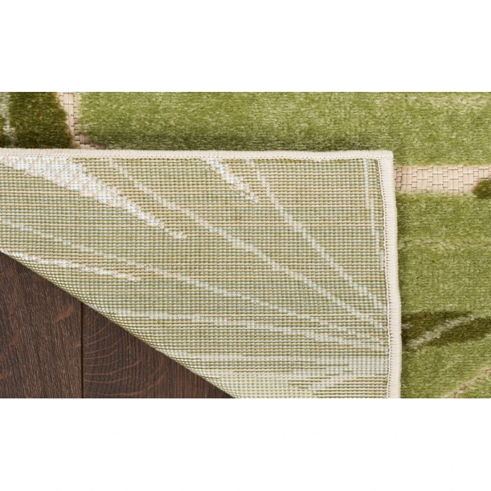 Nourison Aloha Ivory Green ALH40 5 ft. 3 in. X 7 ft. 5 in. Rectangle Rug