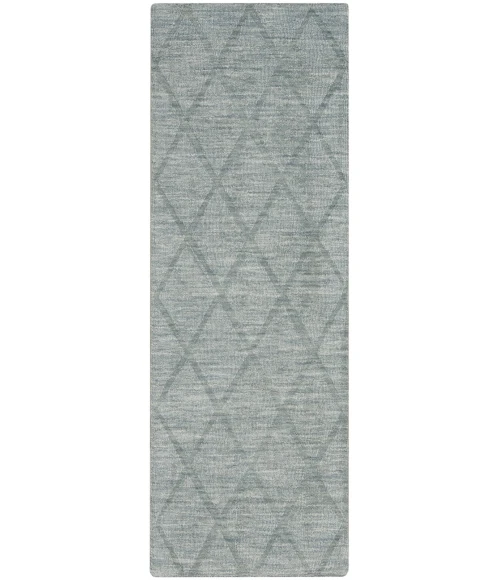 Nourison Wool Haven Blue WOH01 2 ft. X 6 ft. Rect. Rug